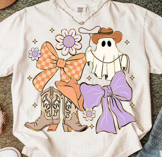 Western Boo Coquette Tee