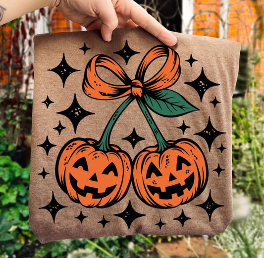 Pumpkin Cherries Tee