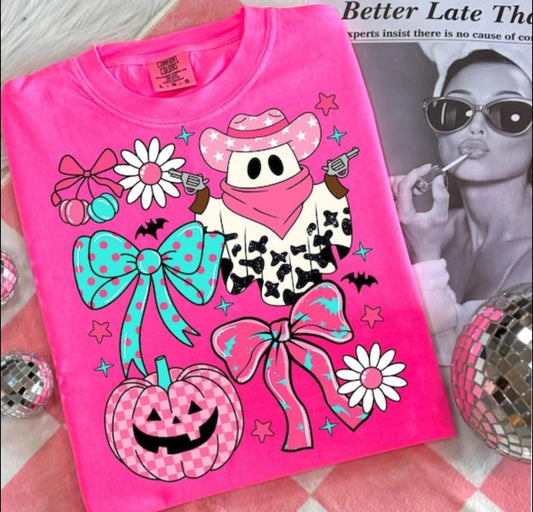 Cow Girl Ghost Tee